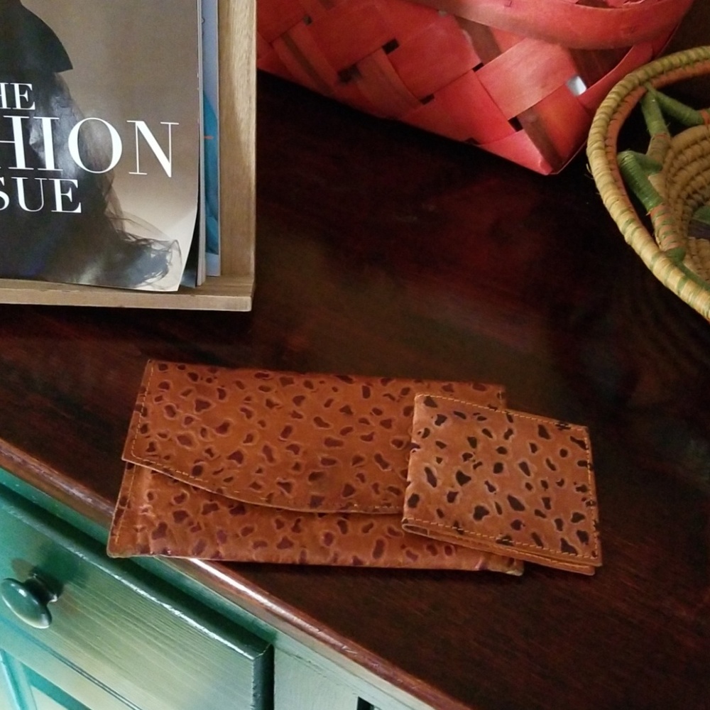 Vintage Folder Wallet and Clutch